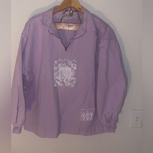 Taylor Women's Lavender V-Neck Sweater